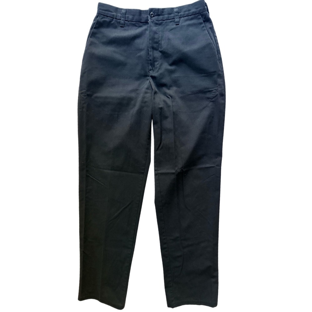 Cintas ComfortFLEX Mens 30x33 Black Work Pants Uniform Trousers 945-35